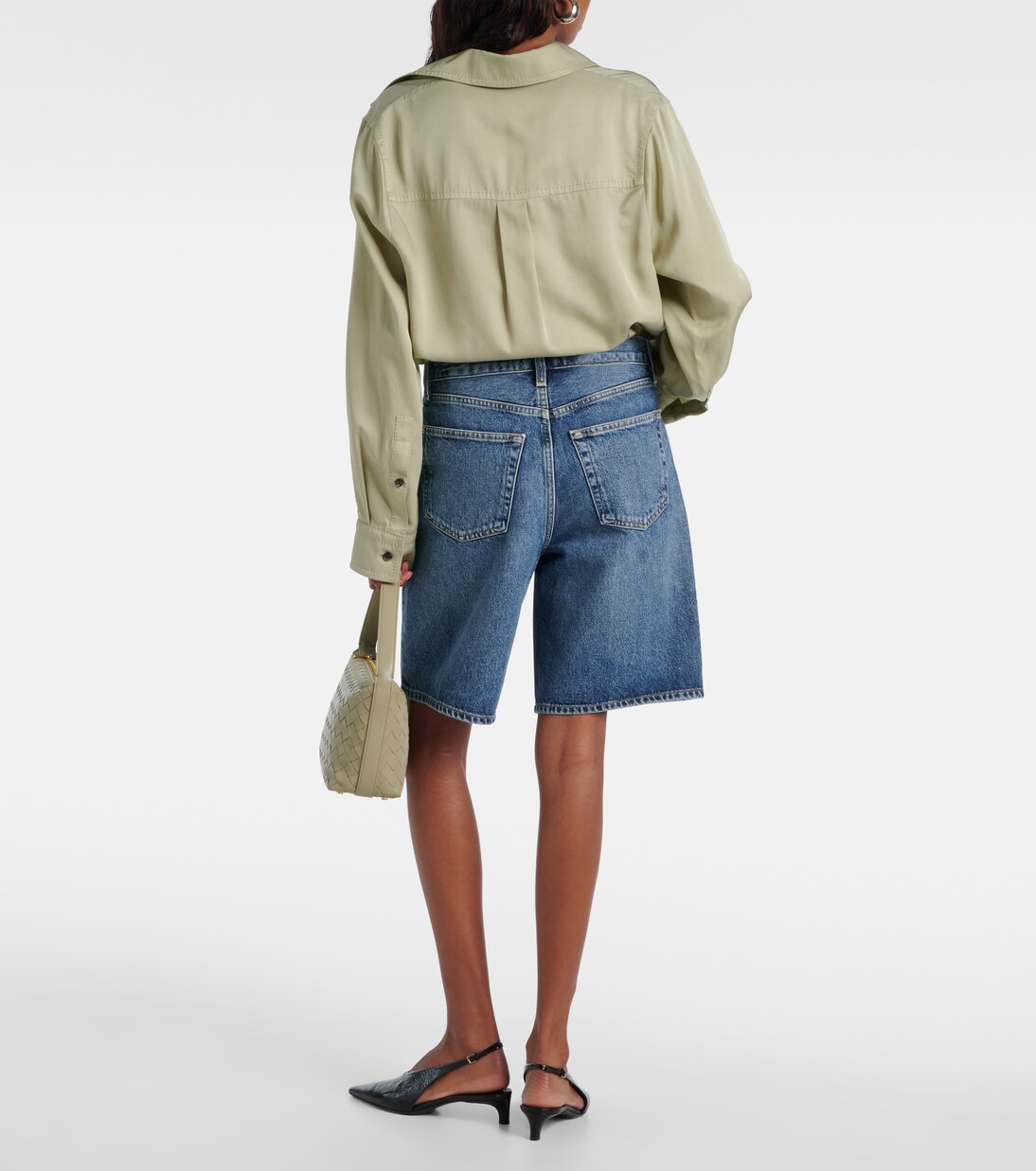 Low-Rise Jeansshorts Risha | Agolde