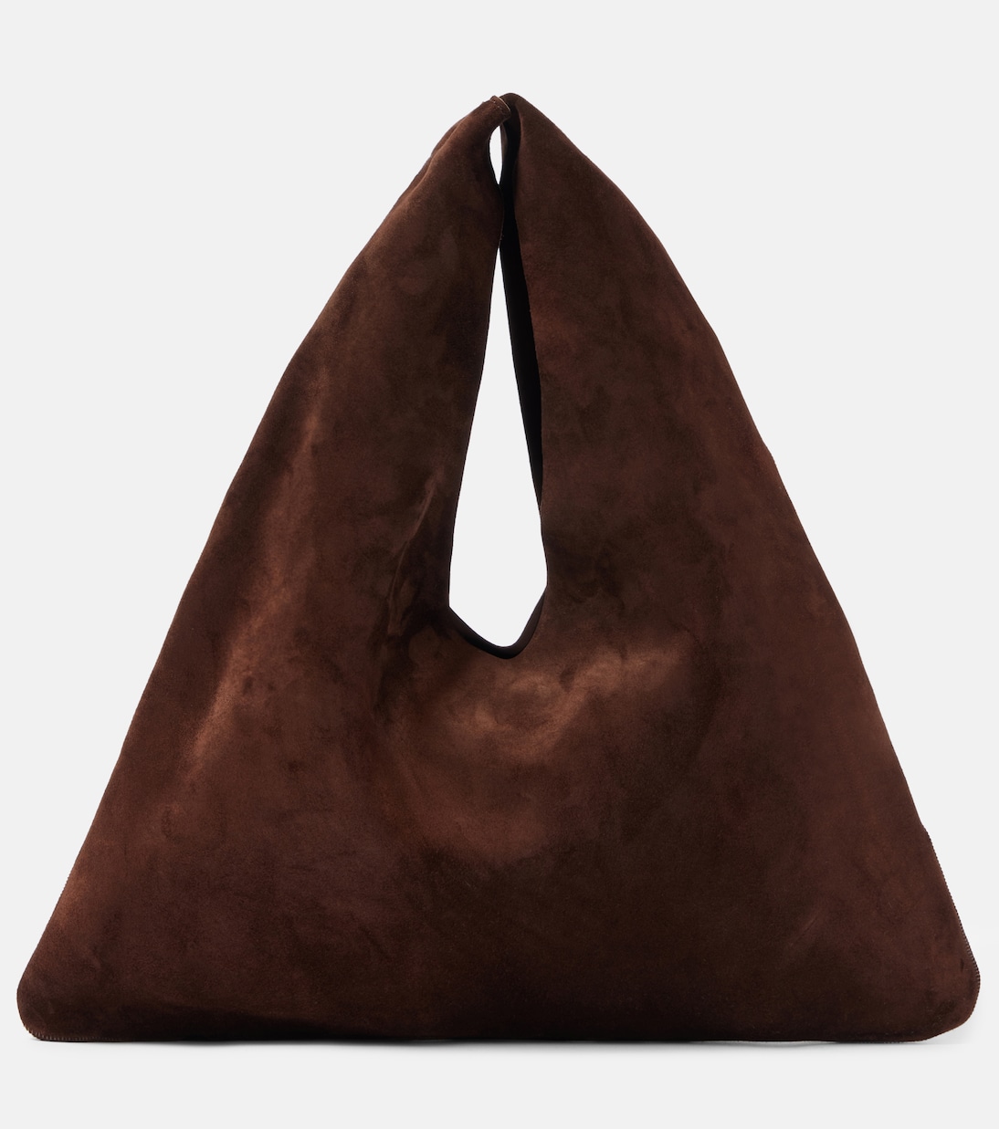 Bindle Small suede tote bag | The Row