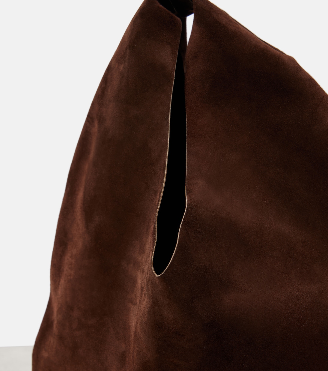 Bindle Small suede tote bag | The Row