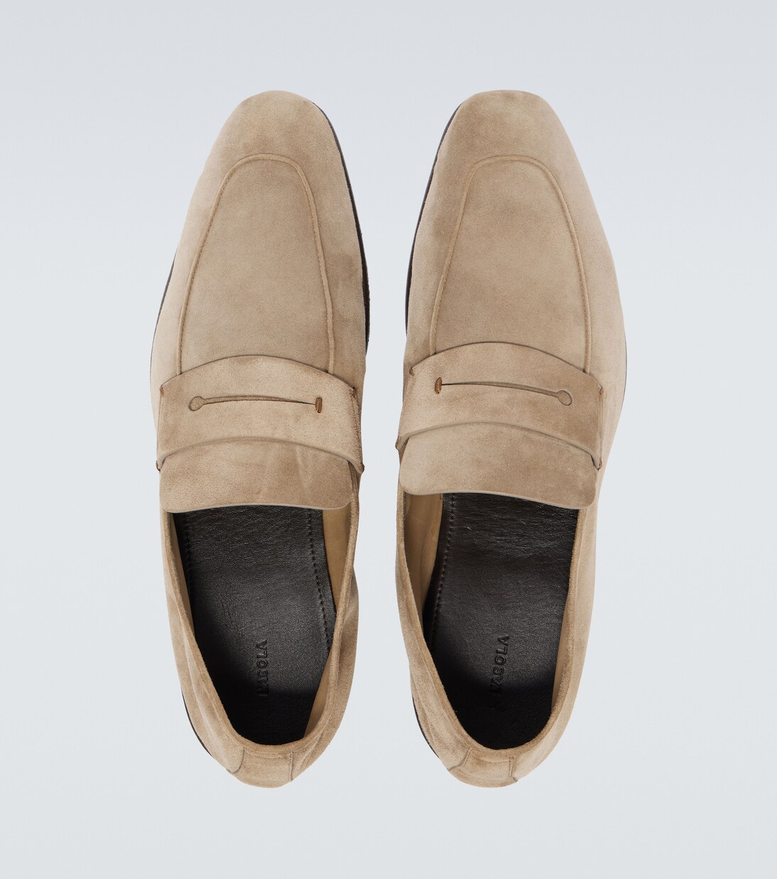 L'Asola suede penny loafers | Zegna