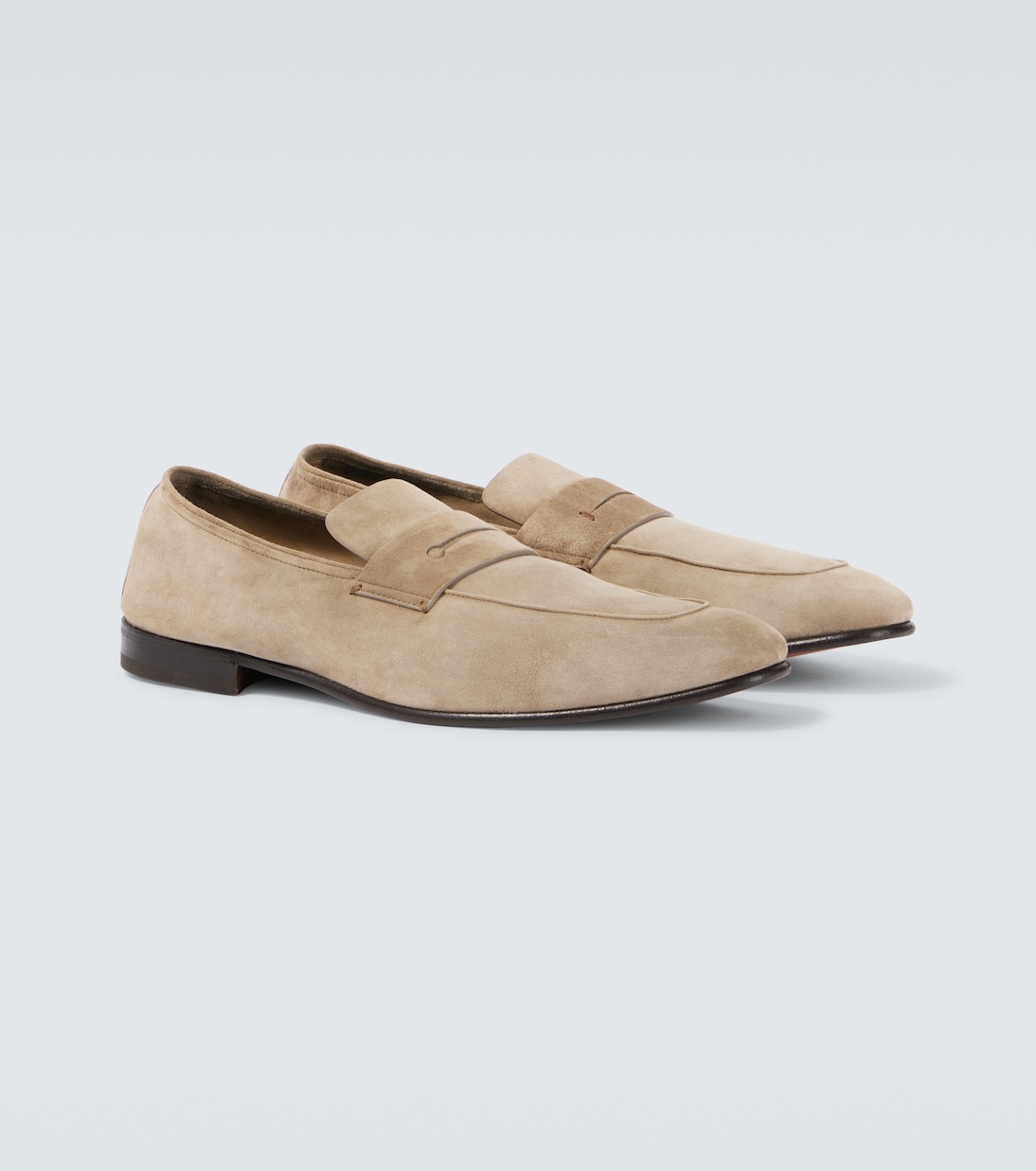 L'Asola suede penny loafers | Zegna