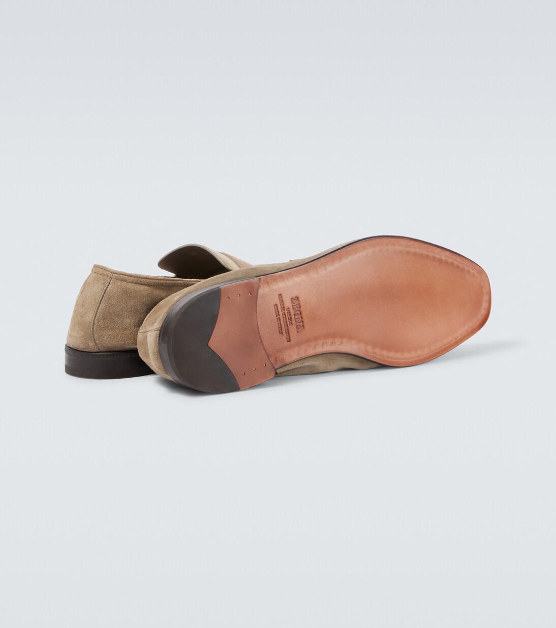 L'Asola suede penny loafers | Zegna