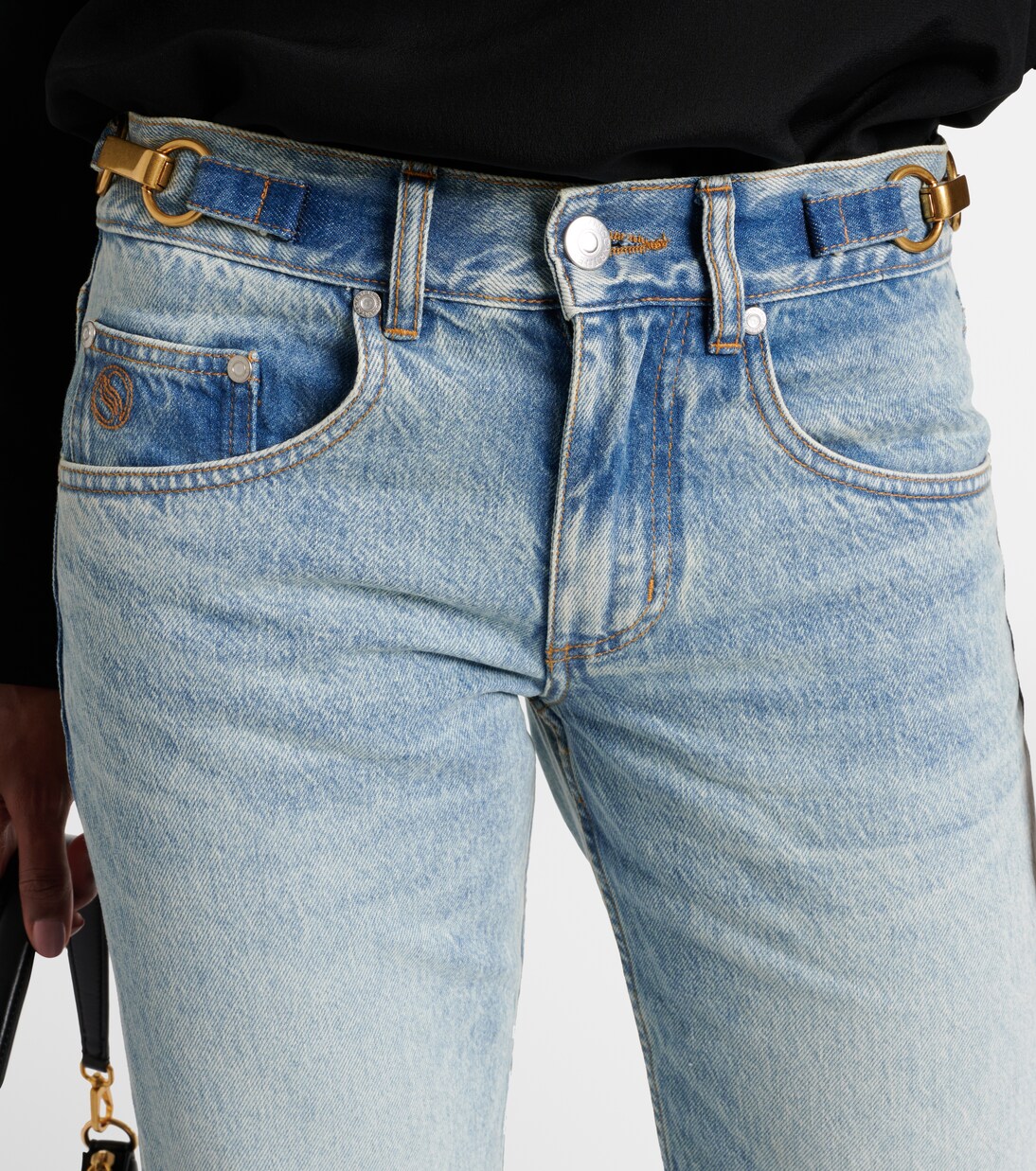 High-Rise Slim Jeans | Stella McCartney