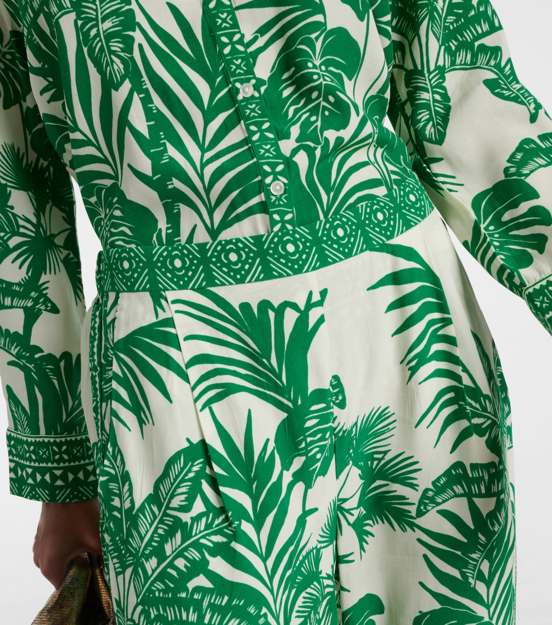 Gerade High-Rise-Hose Iris | Velvet