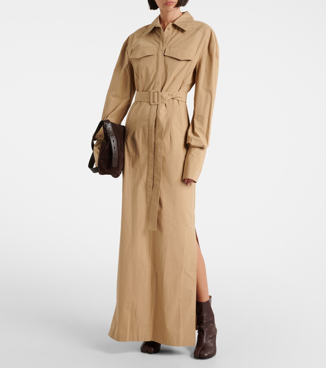 Hemdblusenkleid aus Baumwolle | Entire Studios