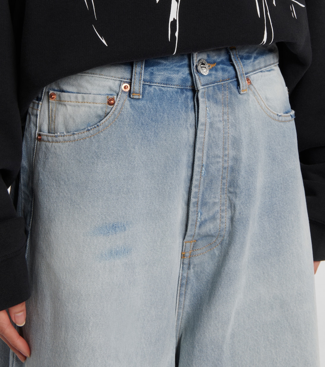 Jeans a gamba larga oversize | Vetements