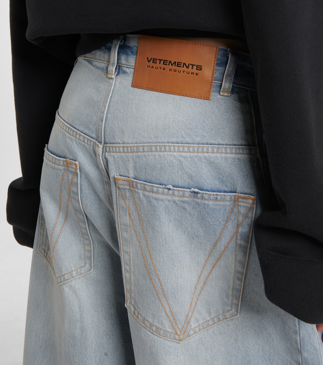 Jeans a gamba larga oversize | Vetements