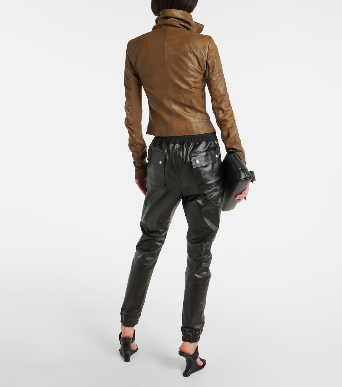 Bikerjacke aus Leder | Rick Owens