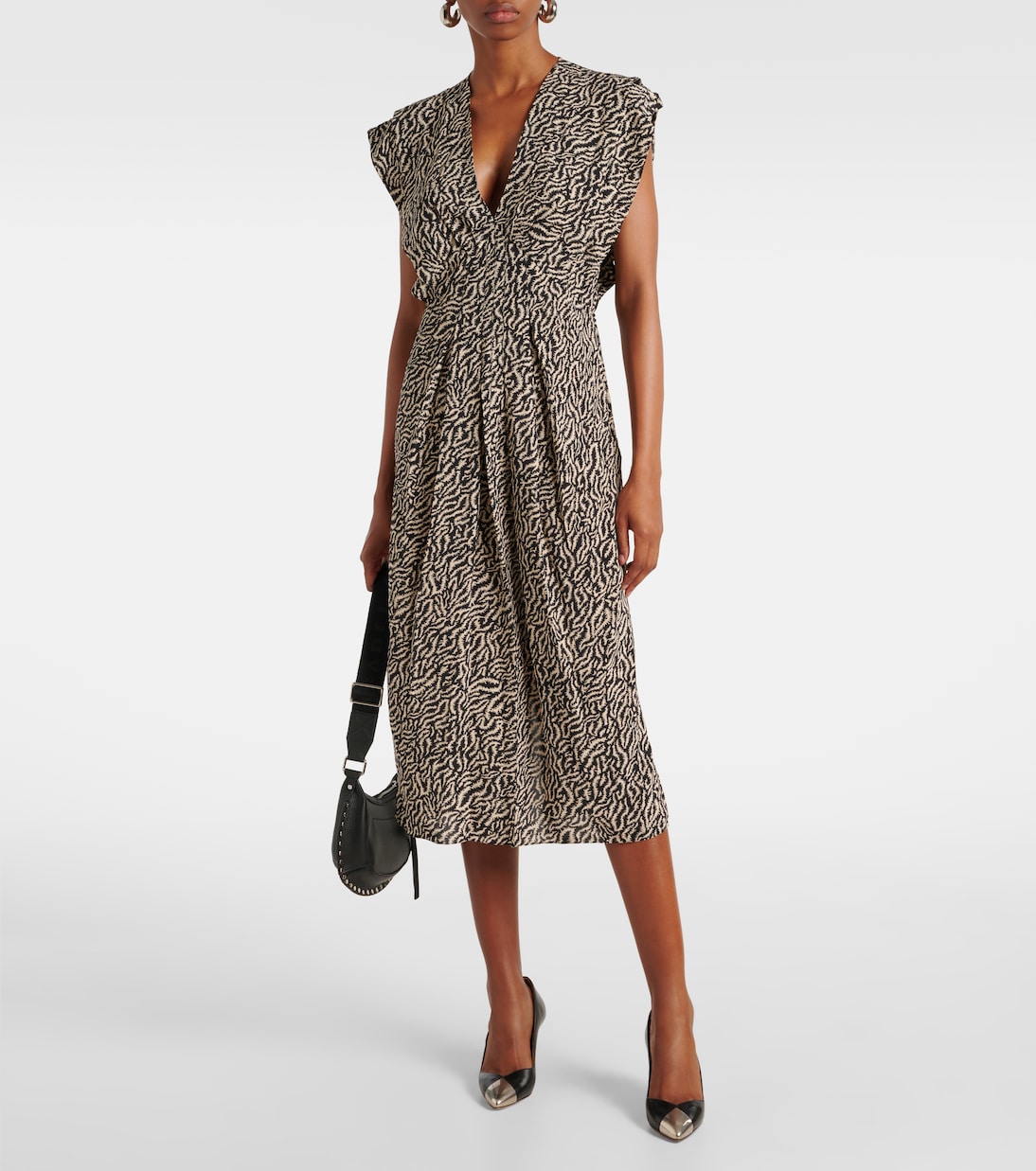 Robe midi Epolia imprimée | Marant Etoile