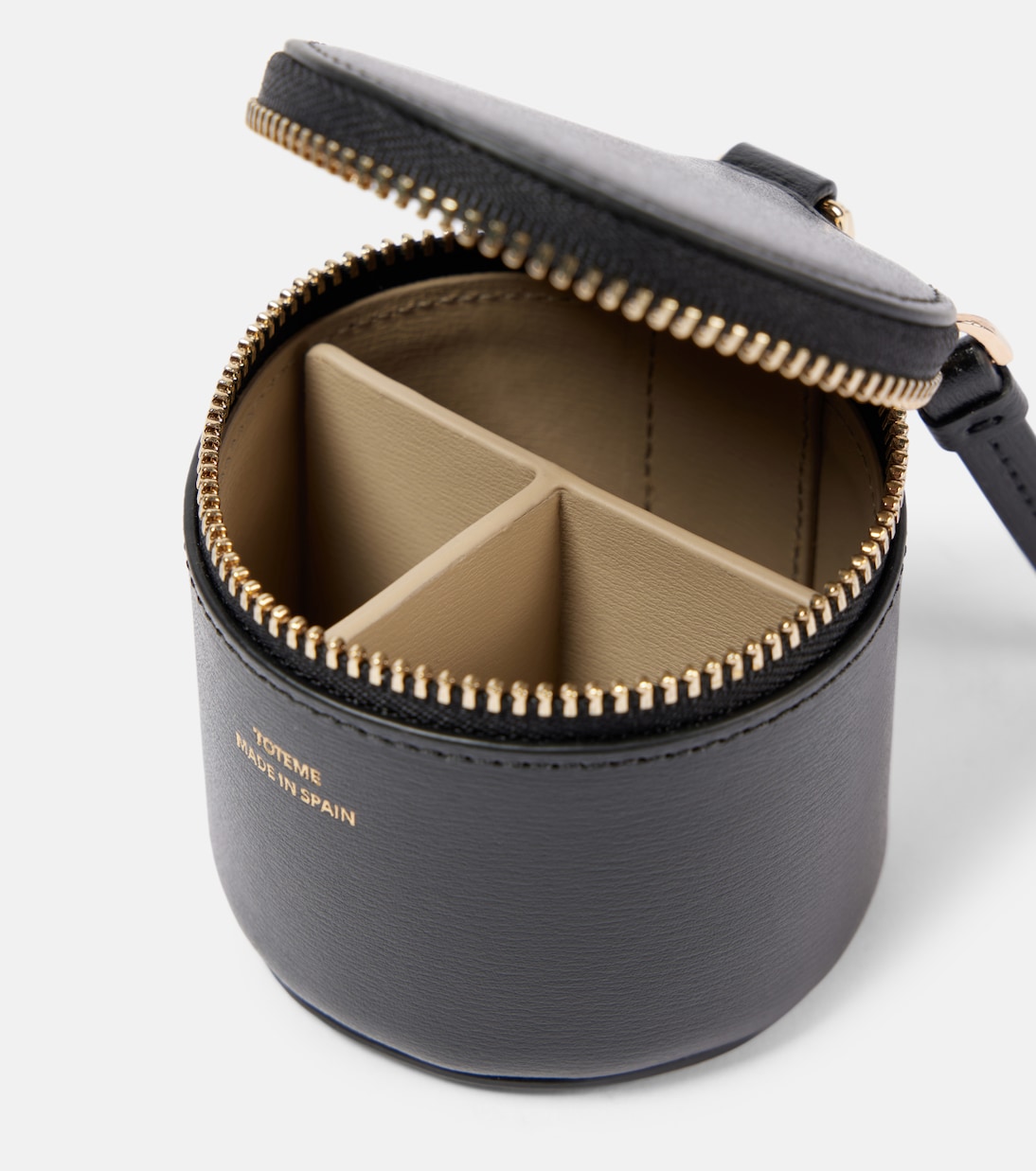 Boîte à bijoux en cuir | Toteme