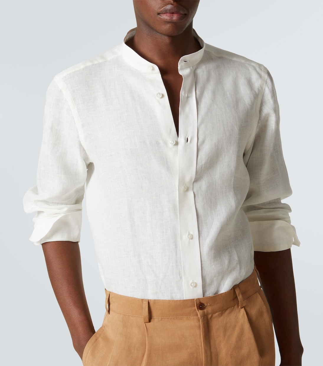 Hemd aus Leinen | Rubinacci