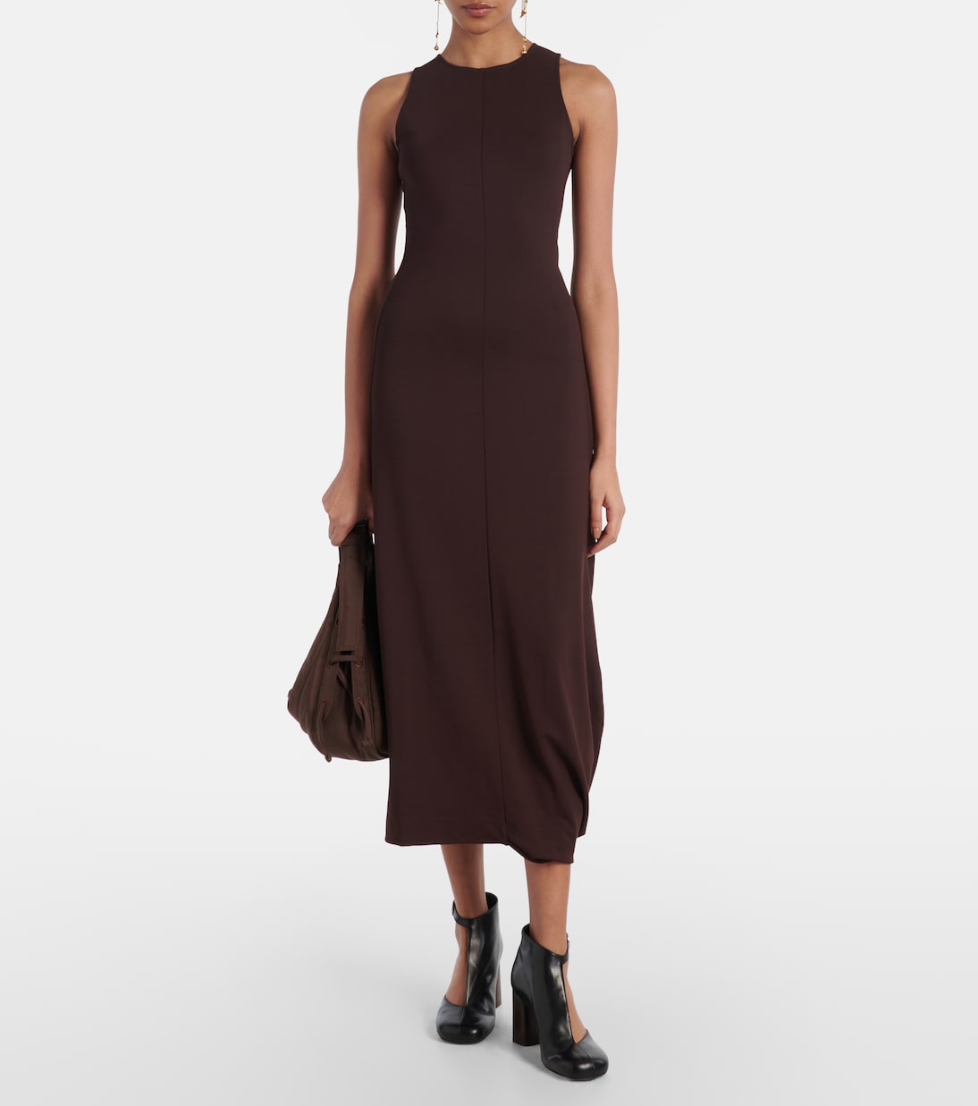 Botines de piel con aberturas | Lemaire