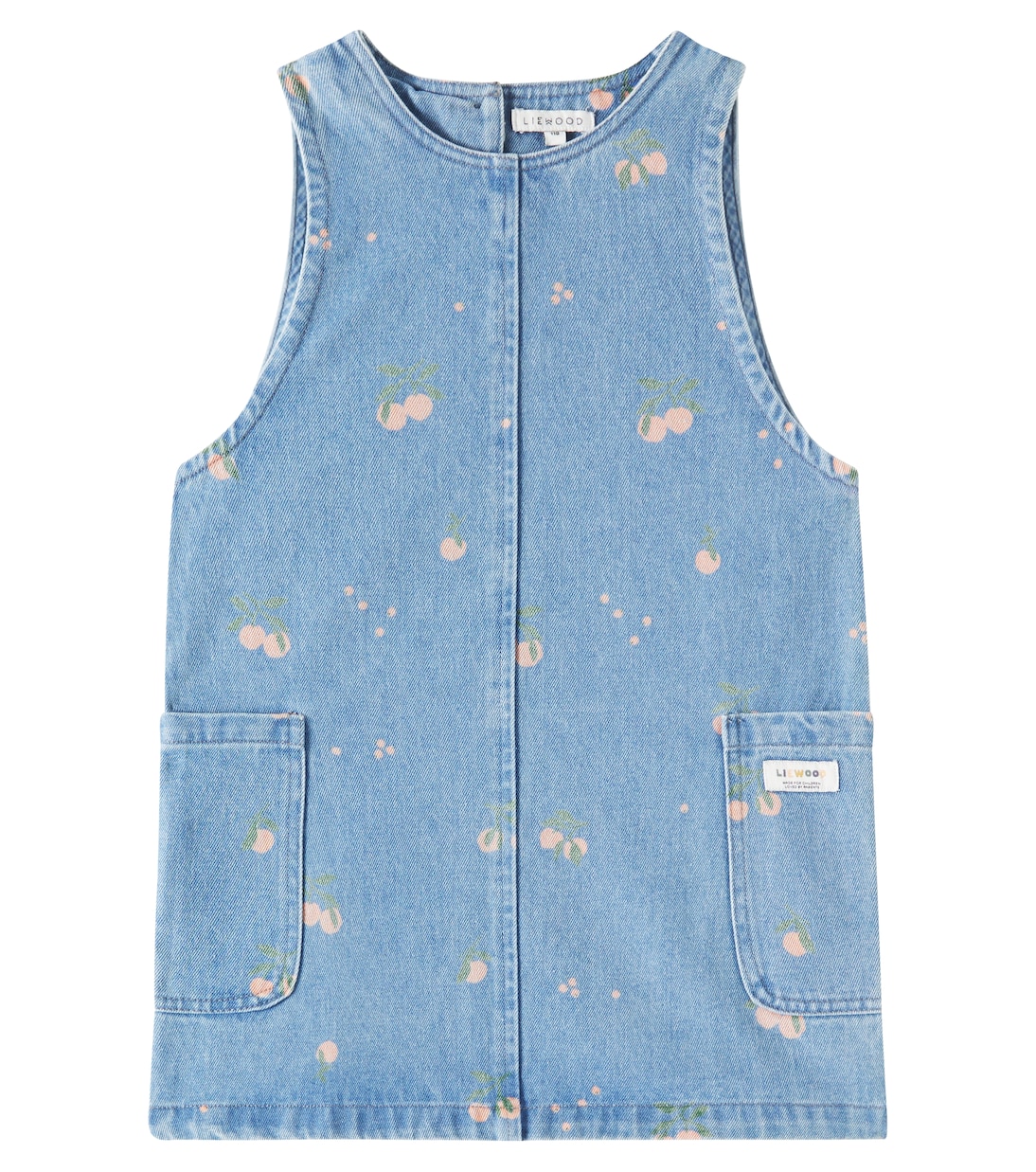 Angelica printed denim dress | Liewood