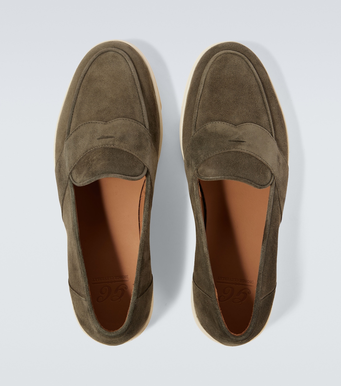 Joey II suede loafers | George Cleverley