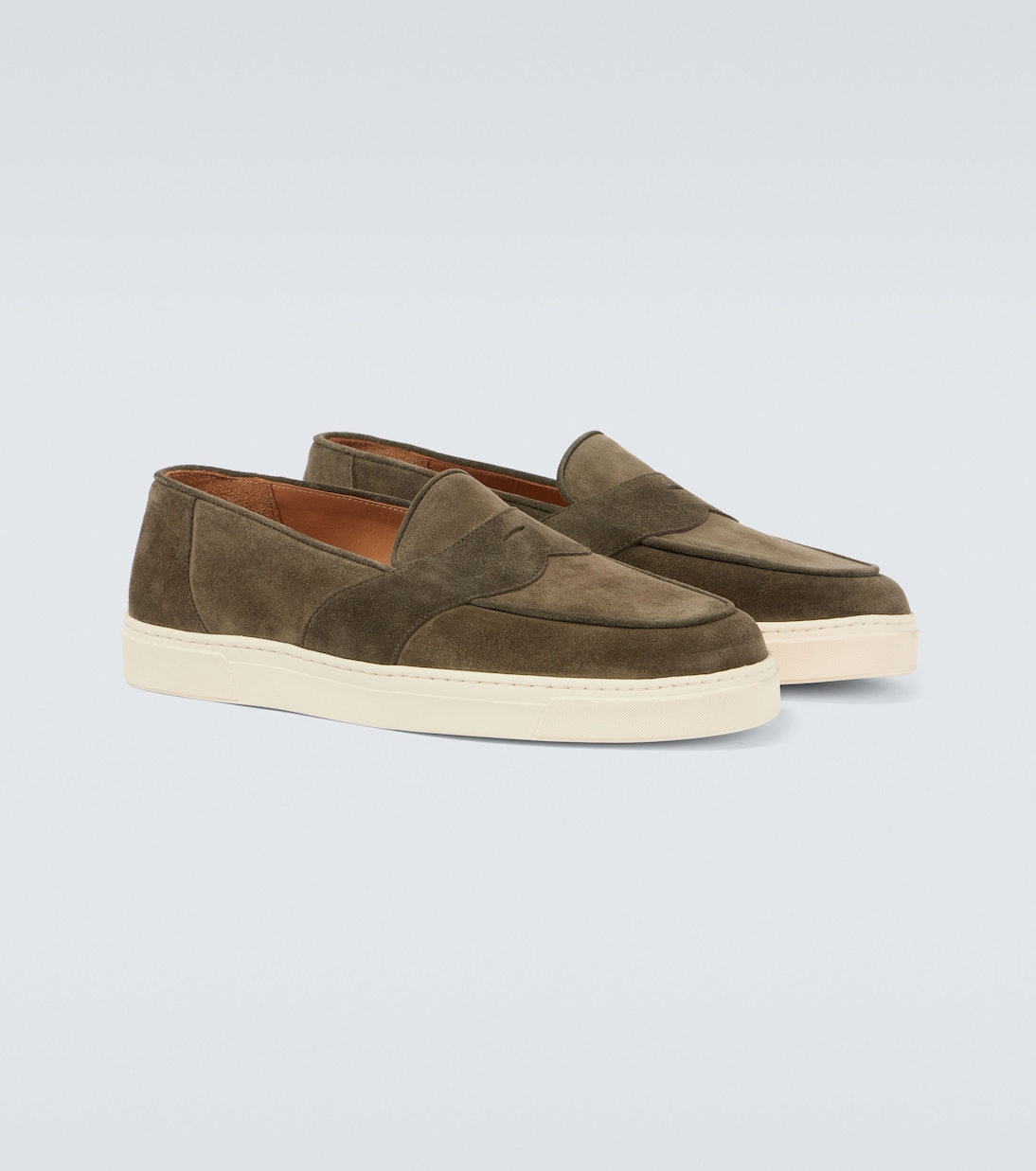 Joey II suede loafers | George Cleverley