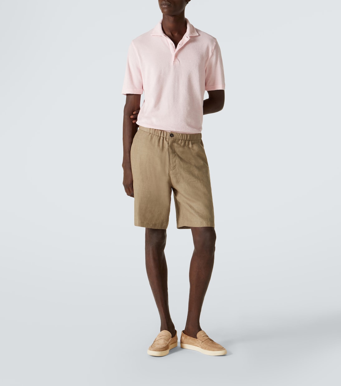 Polohemd aus Baumwollfrottee | Fedeli