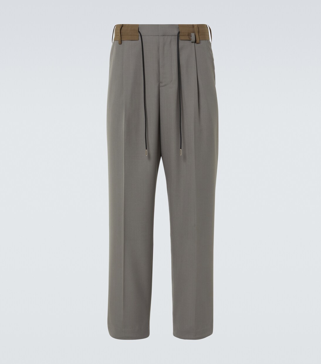 Mid-rise wide-leg pants | Sacai