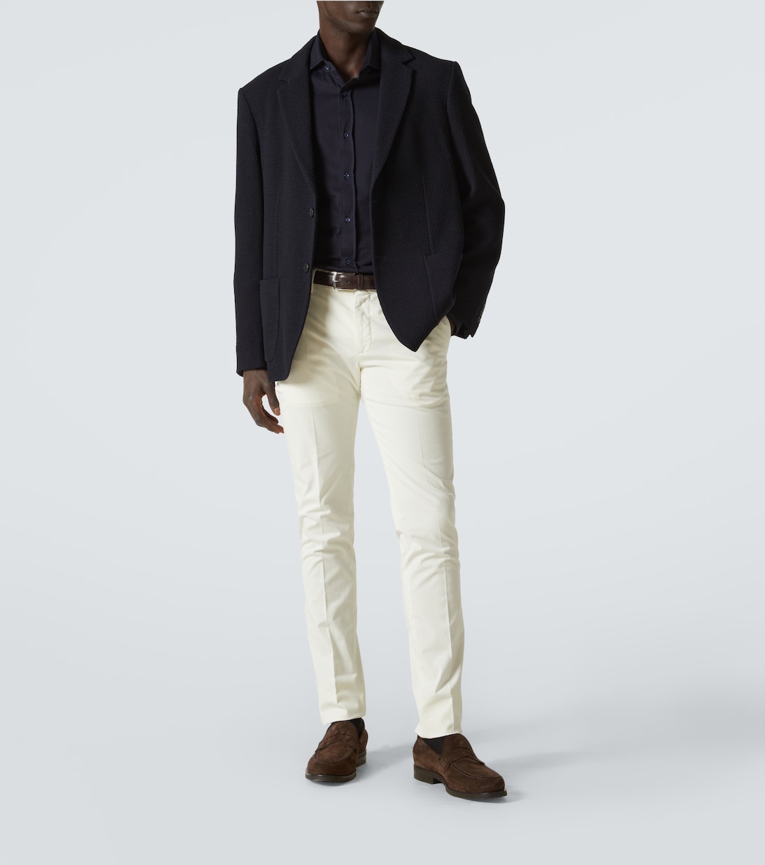 Pantalones chinos de mezcla de algodón | Slowear