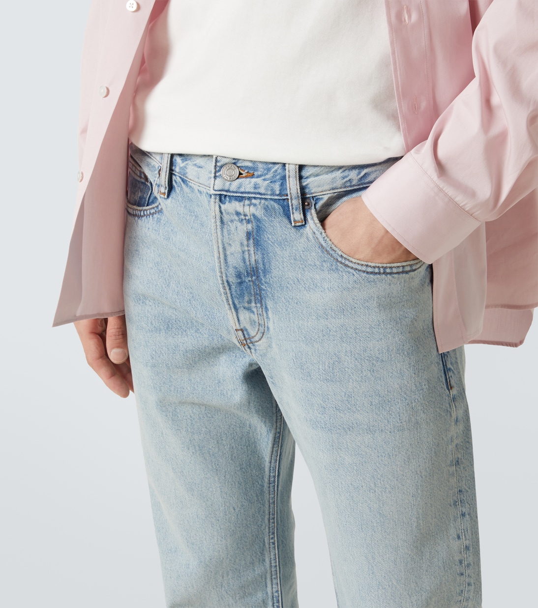 Mid-Rise Straight Jeans The Straight | Frame
