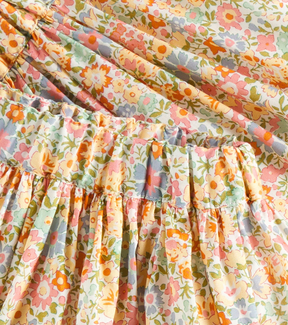 Suzon floral cotton skirt | Bonpoint