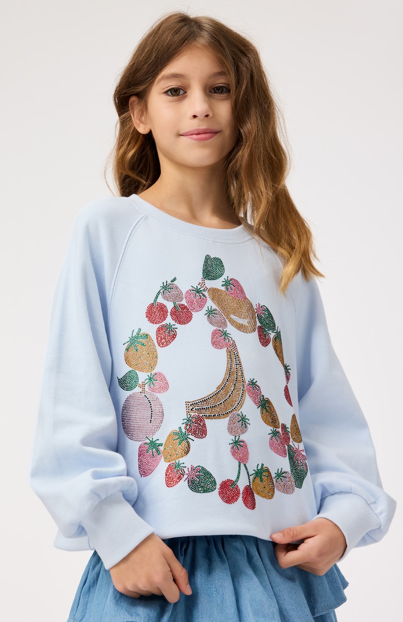 Marilee glitter cotton jersey top | Molo