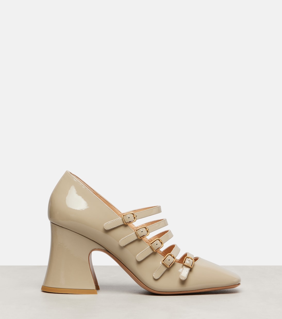 Janis 80 patent leather Mary Jane pumps | Chloé