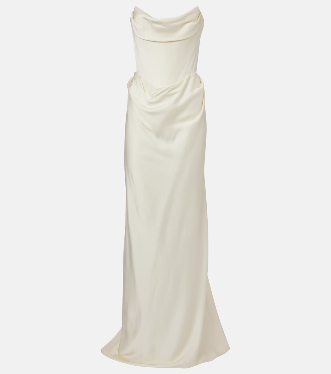 Bridal Galaxy crêpe satin corset gown | Vivienne Westwood