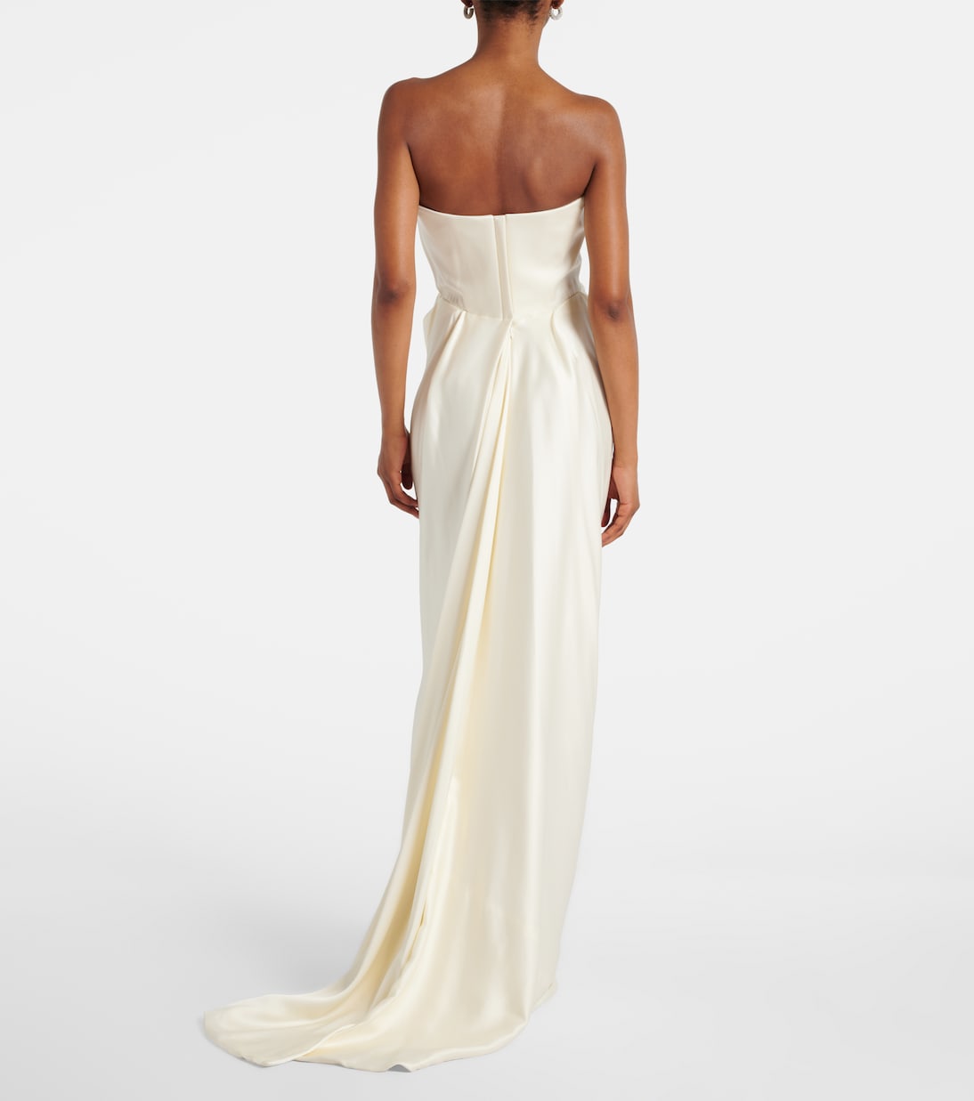 Bridal Galaxy crêpe satin corset gown | Vivienne Westwood