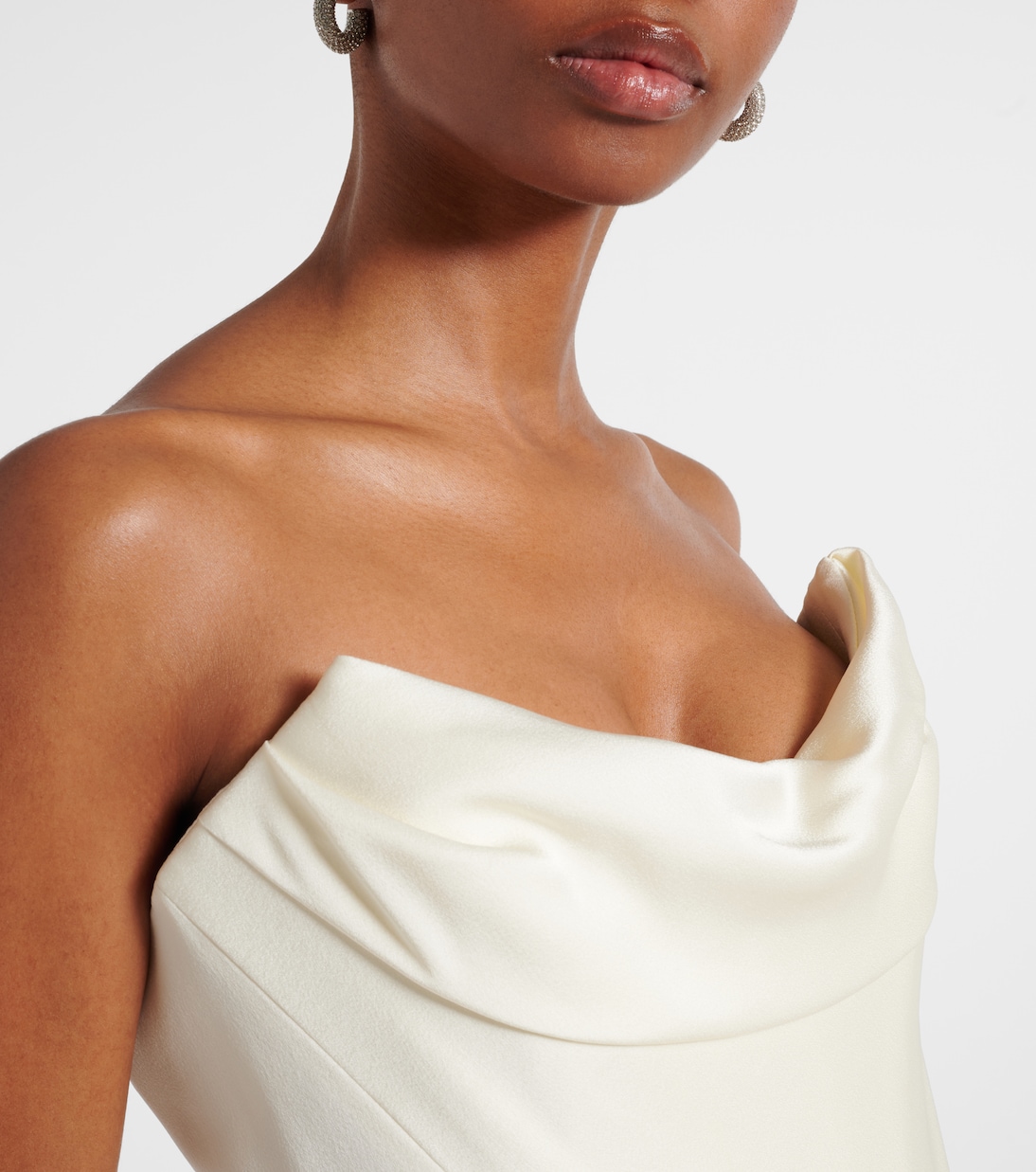 Bridal Galaxy crêpe satin corset gown | Vivienne Westwood