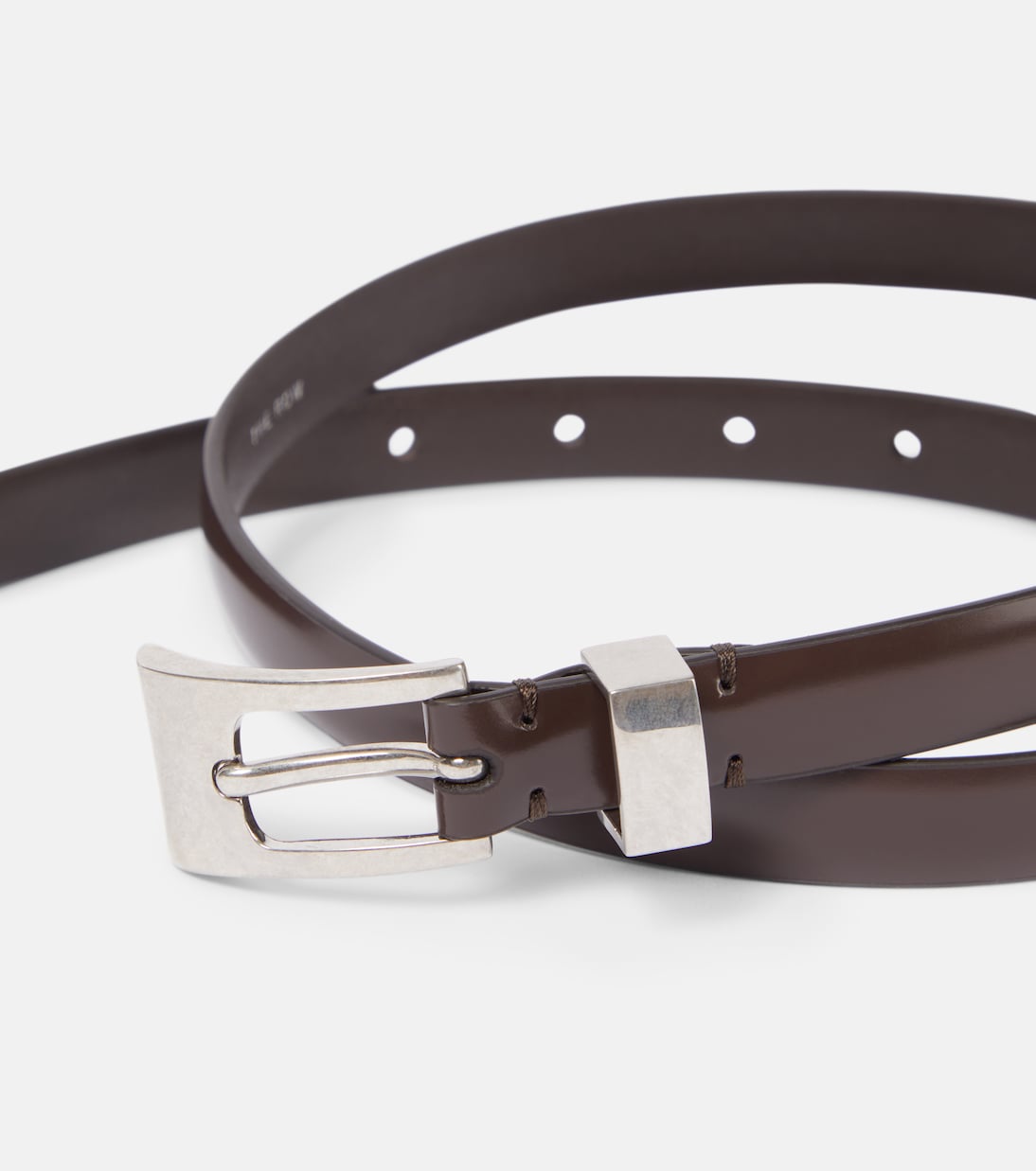 Downtown leather belt | The Row