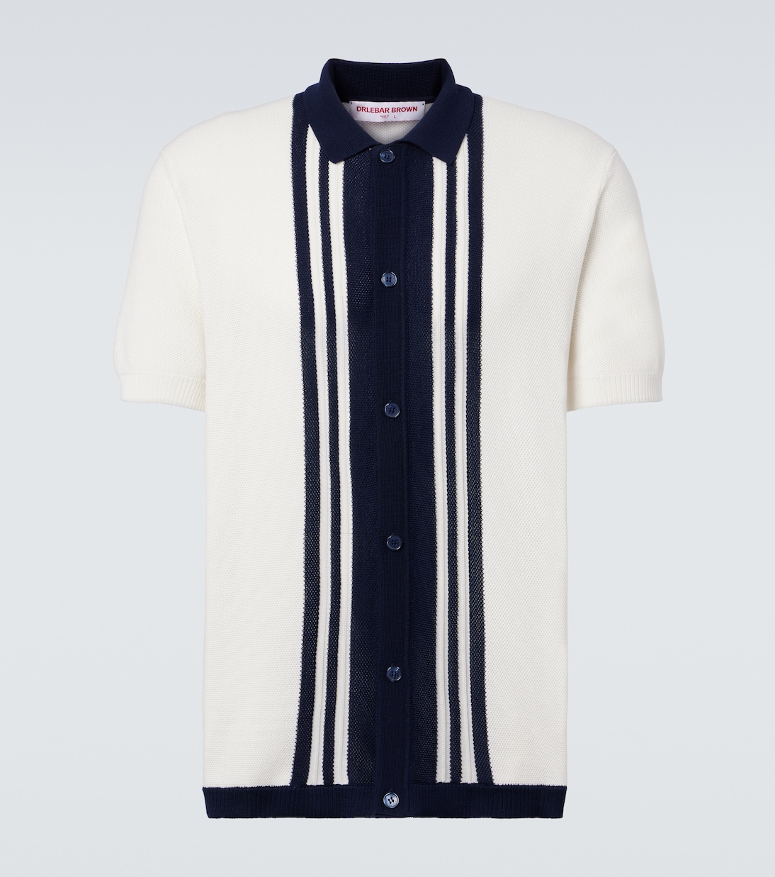 Lumina striped cotton polo shirt | Orlebar Brown