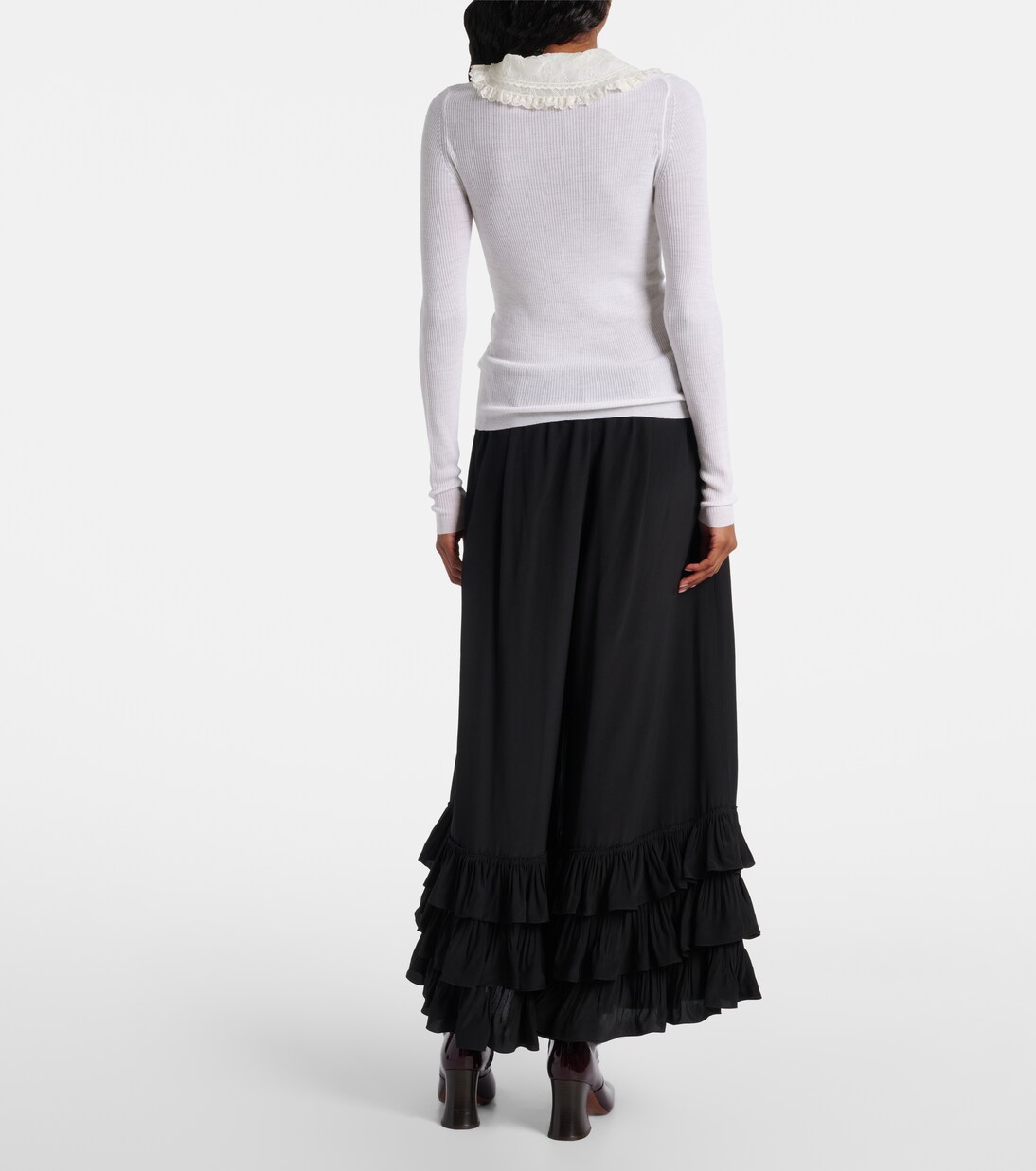 Henley-Top aus Wolle | Chloé