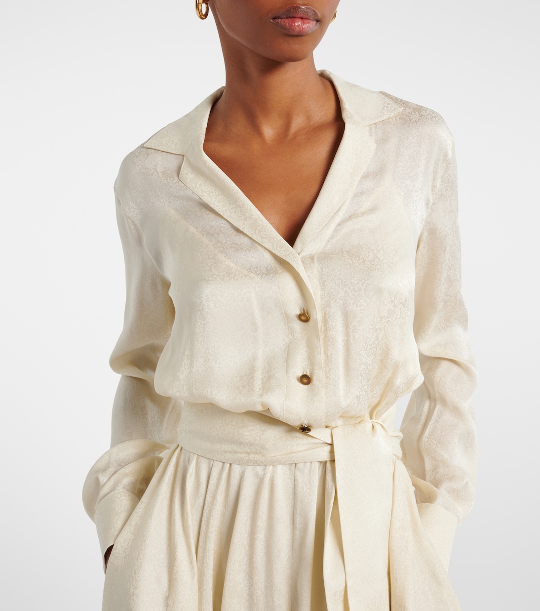 Hemdblusenkleid Nevis aus Seide | Loro Piana