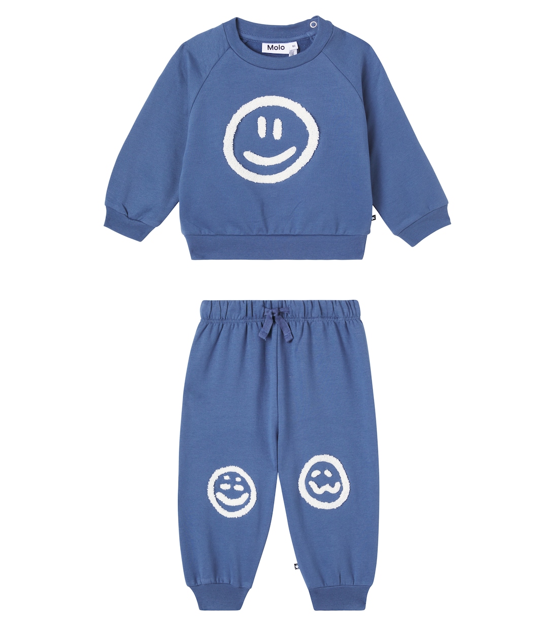 Baby Disc and Simeon sweatshirt and sweatpants set | Molo