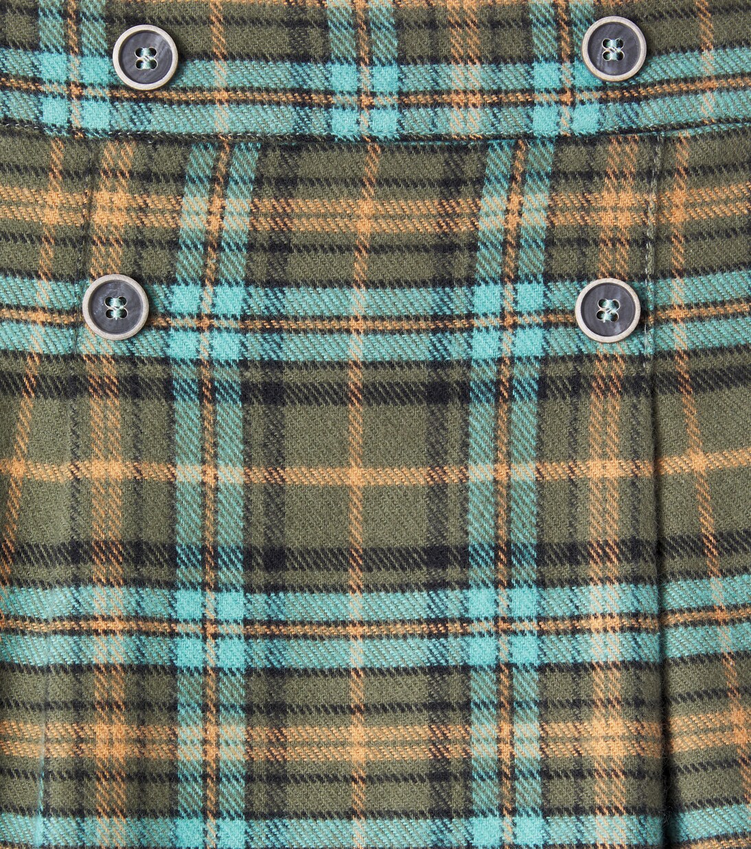 Seraphina plaid cotton tweed skirt | Bebe Organic