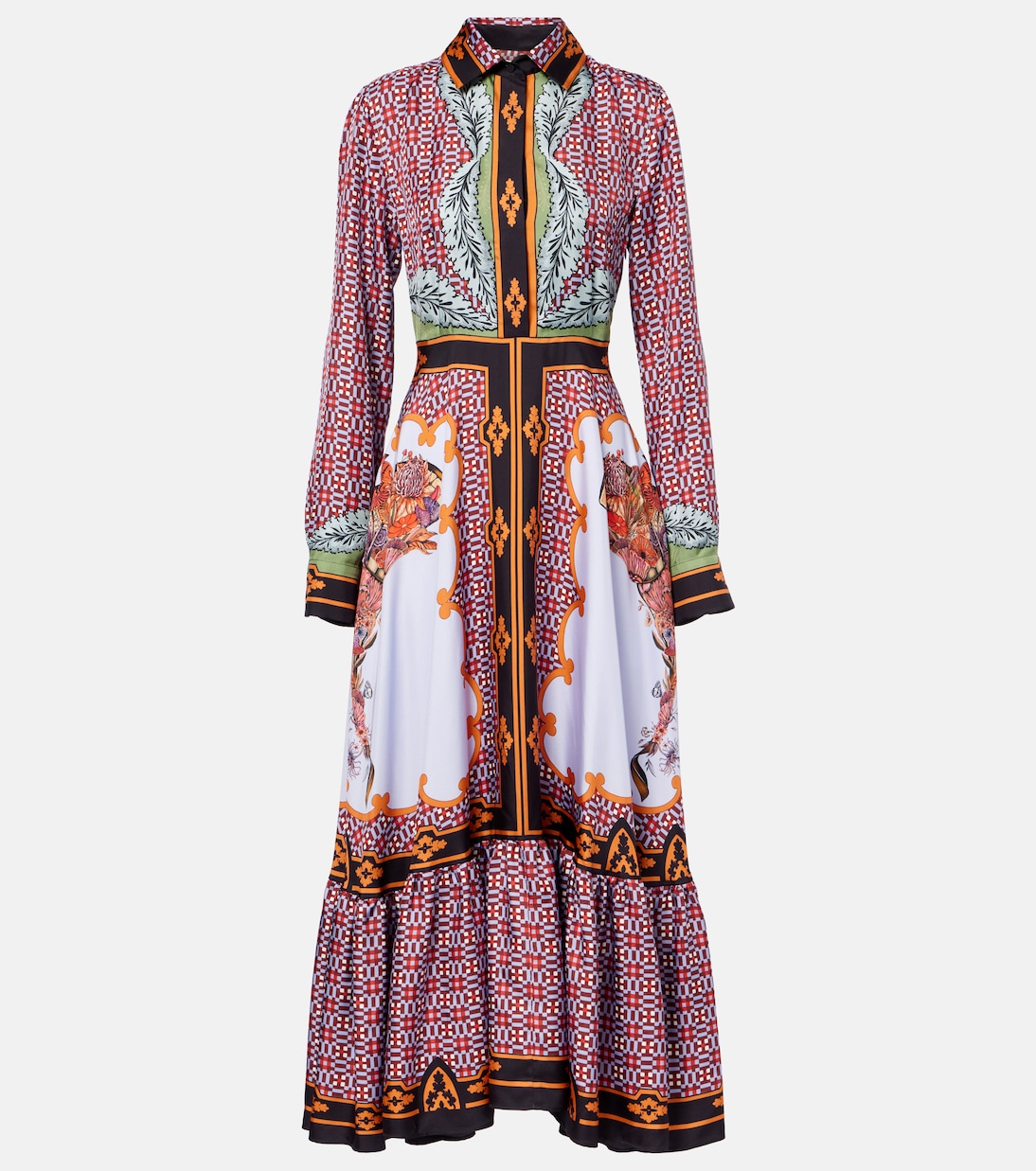 Maxikleid San Pietro aus Seide | La DoubleJ