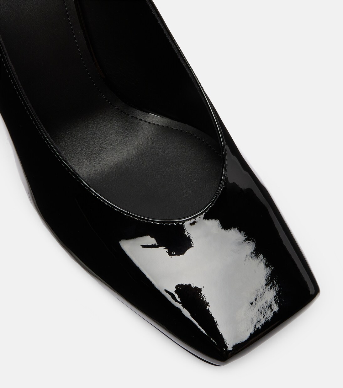 Escarpins Sliced Square 95 en cuir verni | Givenchy