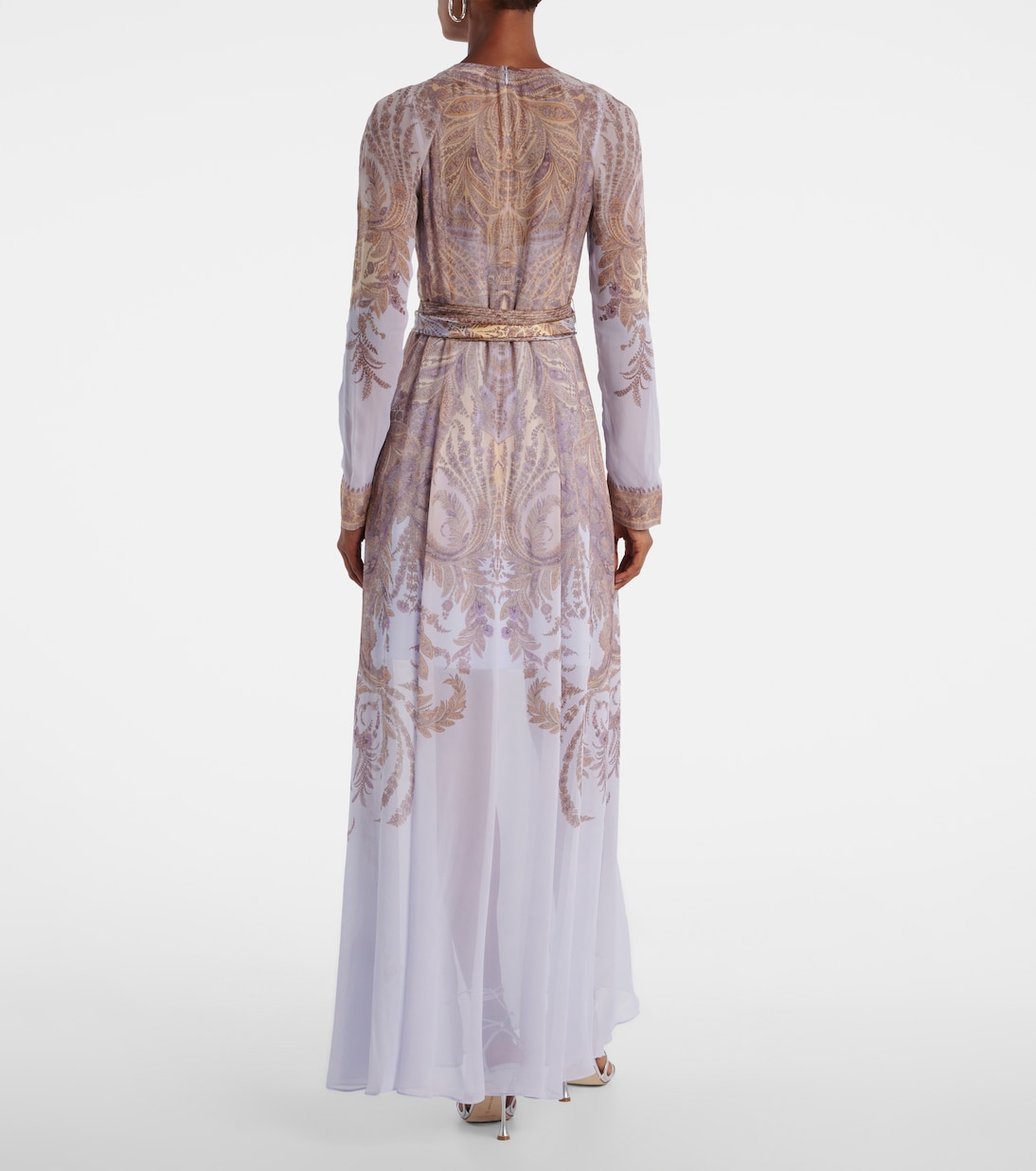 Hypnotic belted paisley maxi dress | Zimmermann