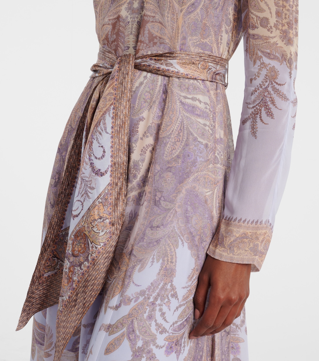 Hypnotic belted paisley maxi dress | Zimmermann