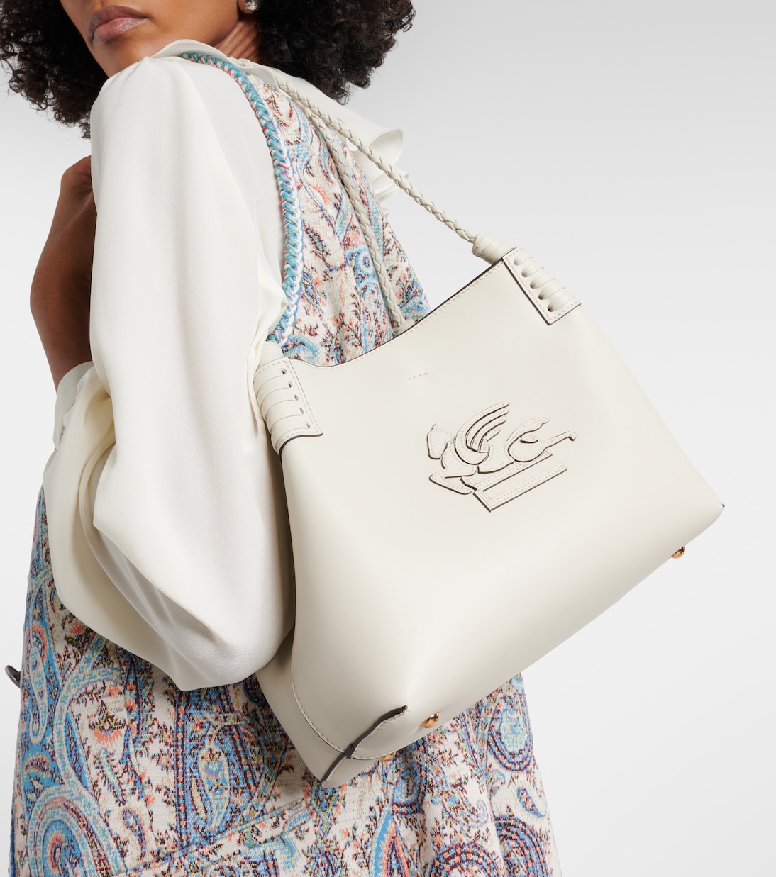 Schultertasche Libra aus Leder | Etro