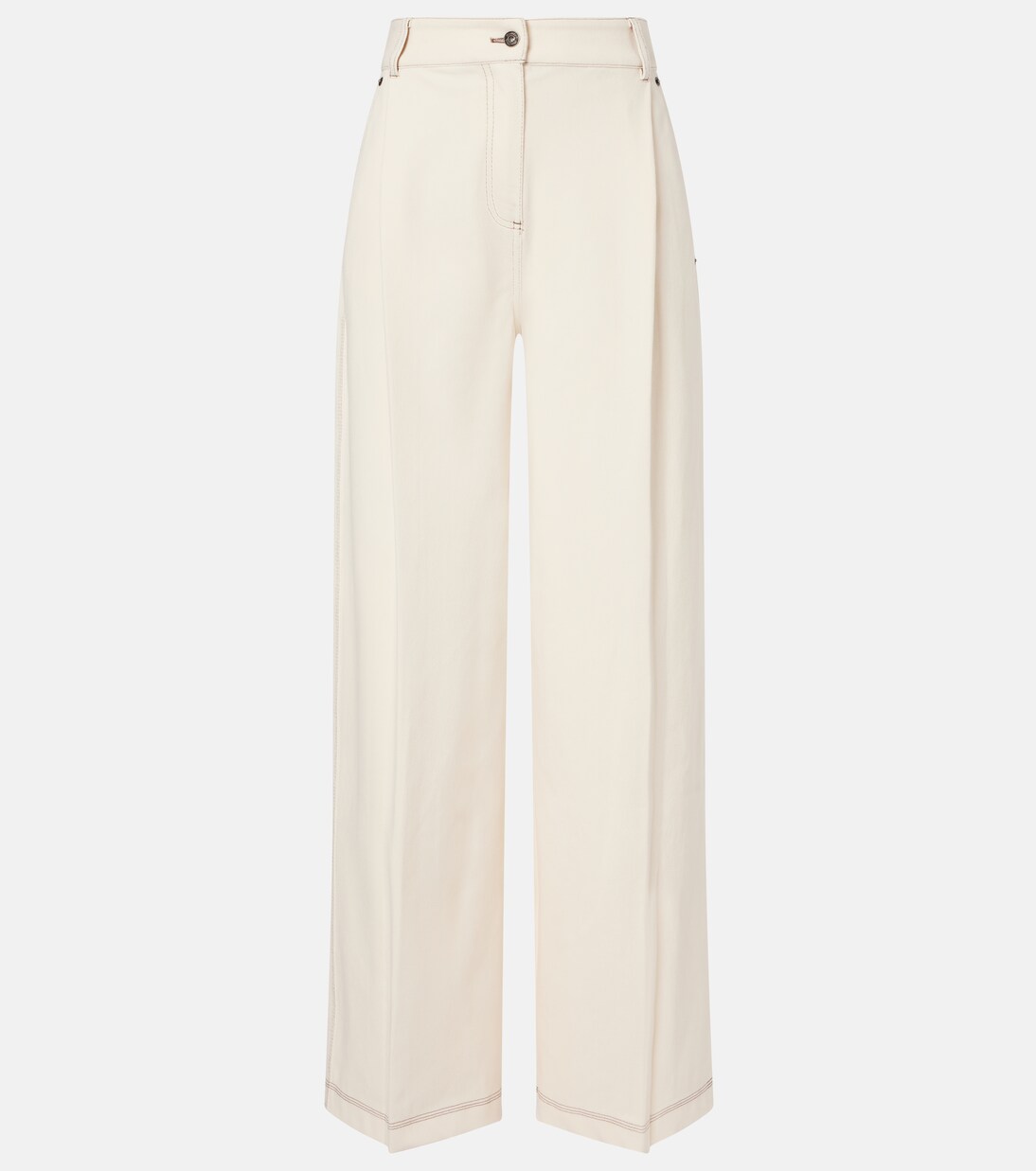 Pleated wide-leg jeans | Max Mara