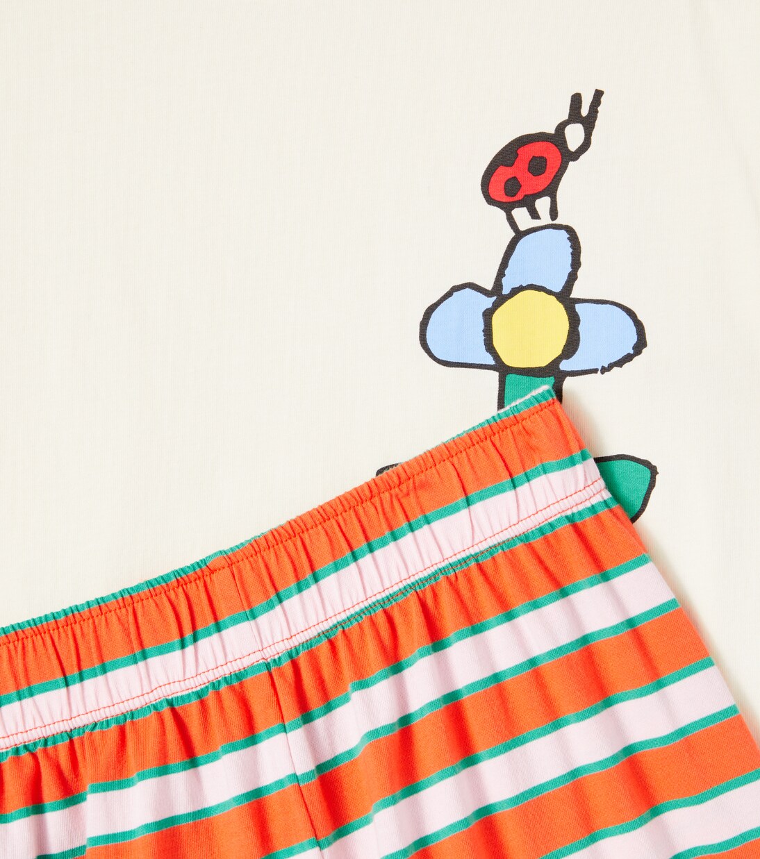 Dancing Flower cotton pajamas | Bobo Choses