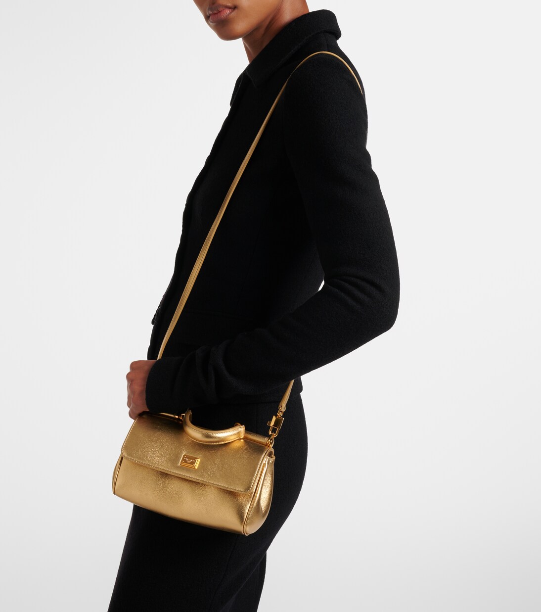 My Sicily metallic leather tote bag  | Dolce&Gabbana