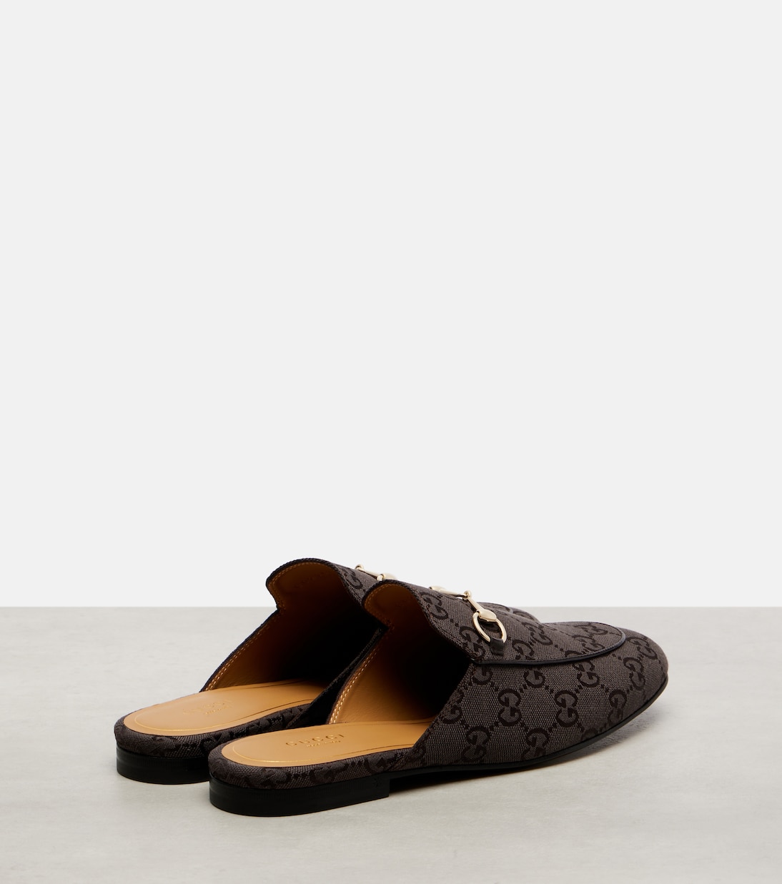Princetown Horsebit GG Canvas mules | Gucci