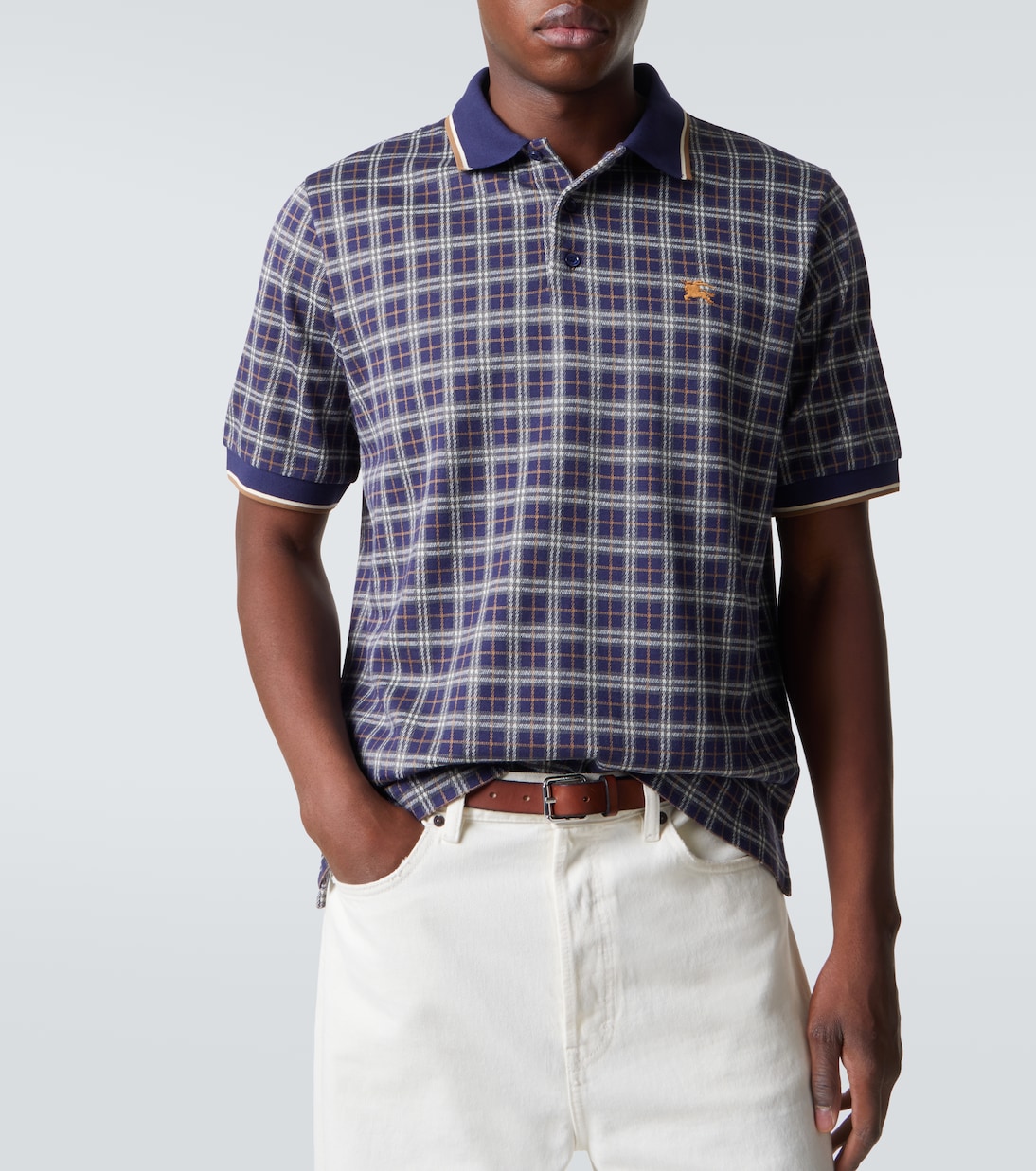 Checked polo shirt | Burberry