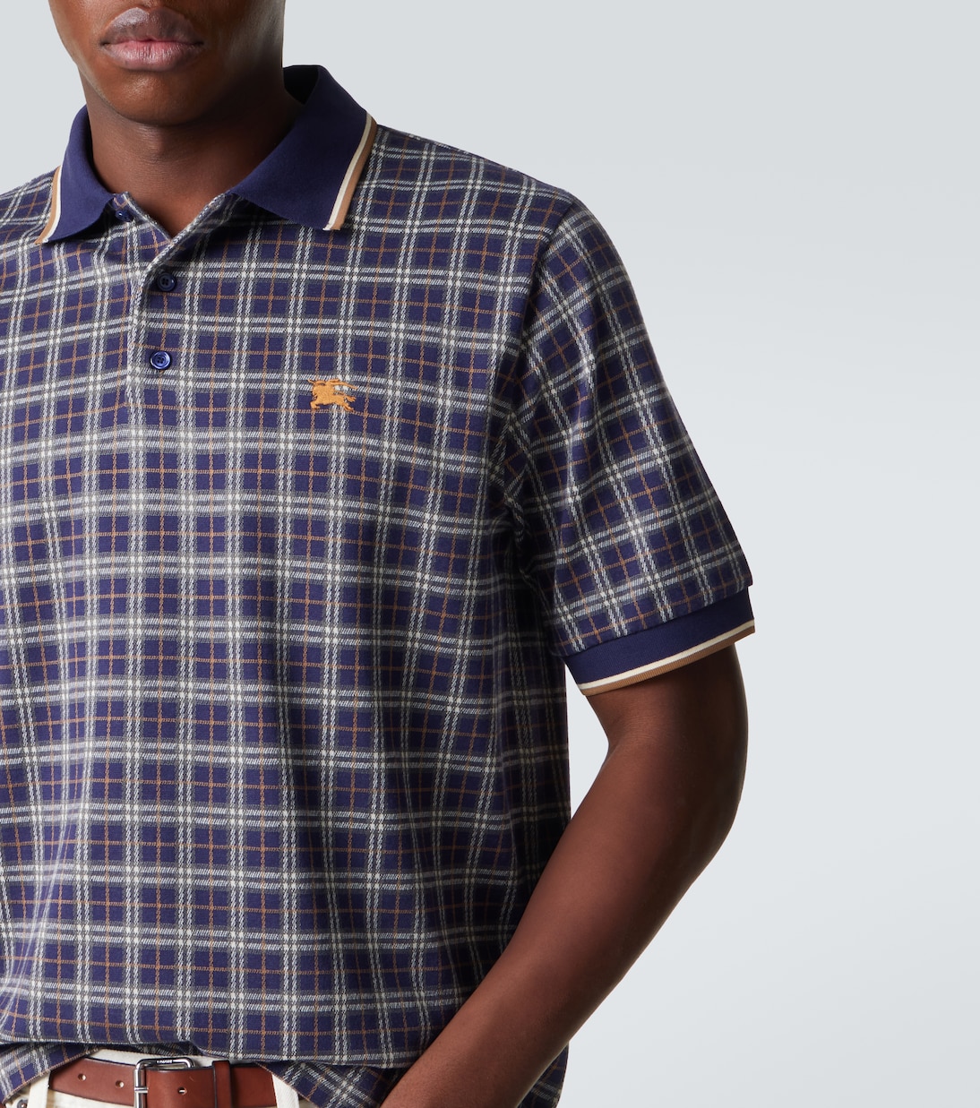 Checked polo shirt | Burberry