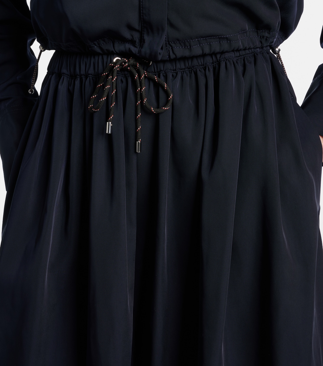 Jupe midi Bates en taffetas | Veronica Beard