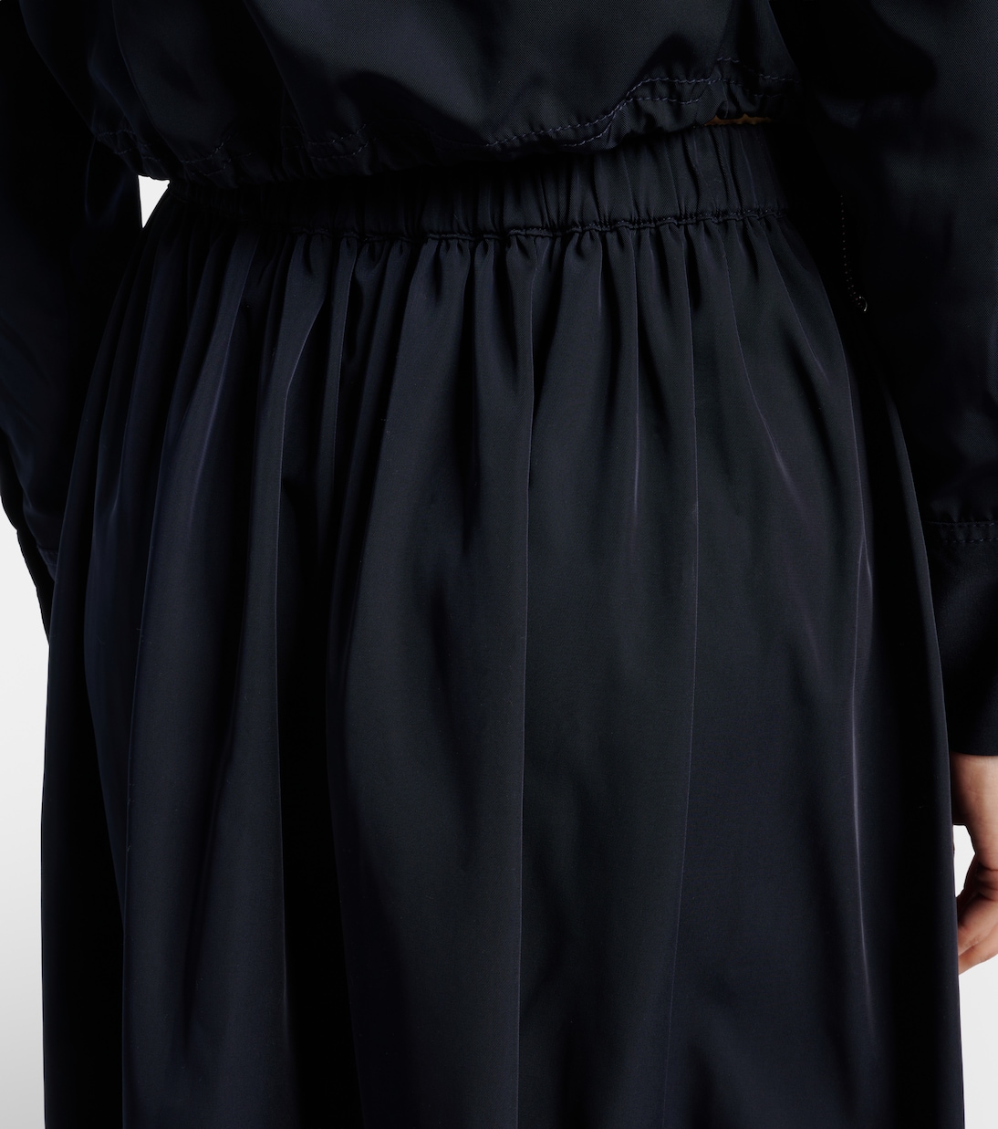 Jupe midi Bates en taffetas | Veronica Beard