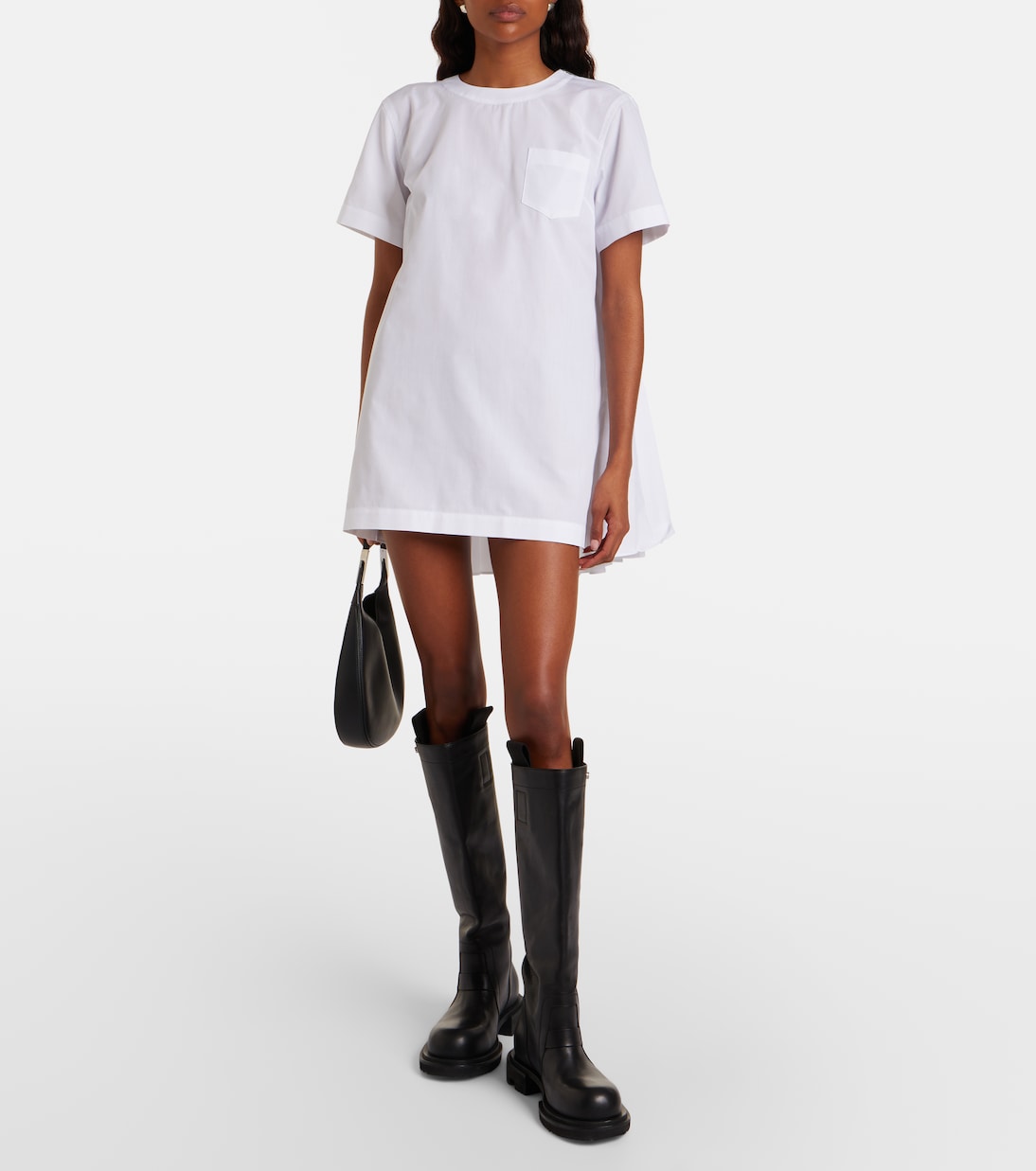 Poplin minidress  | Sacai