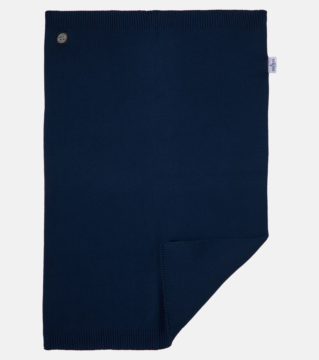 Baby cotton cardigan, sweatpants and blanket set | Stone Island Junior